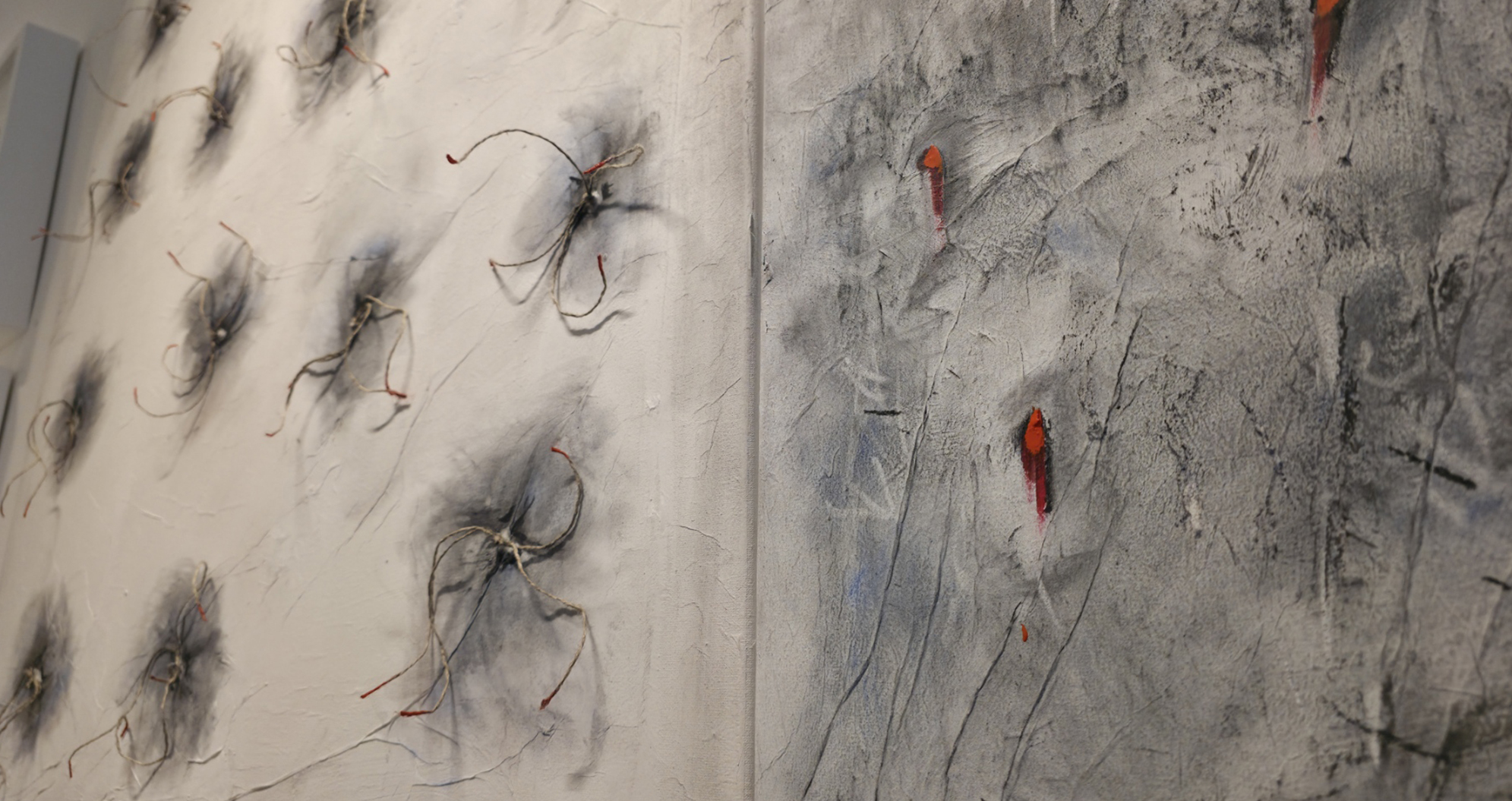 Detail of an artwork by François Bonjour